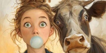 O olhar inteligente da vaca